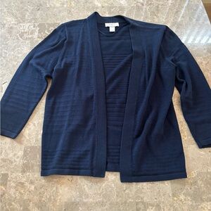 Loft blue cardigan